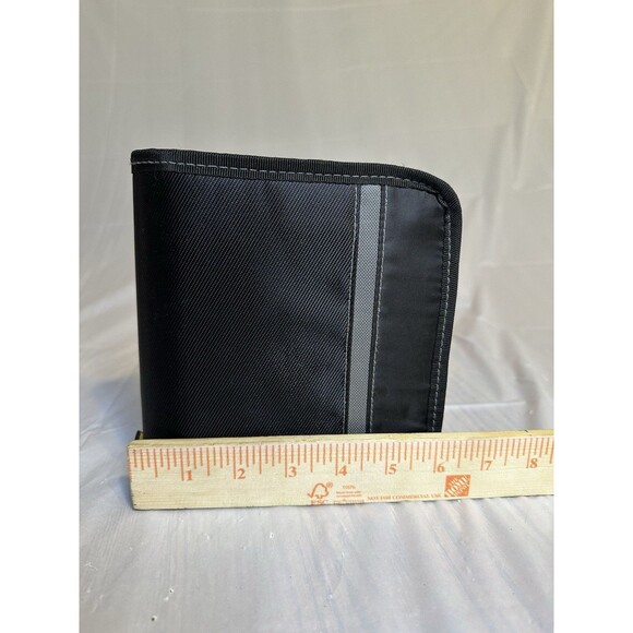 Case Logic Soft CD Travel Carrying Case Holds 32 Zipper Black - Picture 4 of 8
